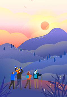 상당산성 일러스트 이미지