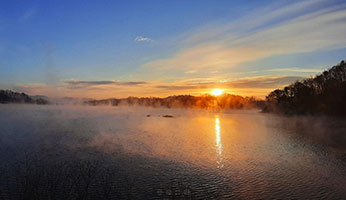 보청저수지 사진