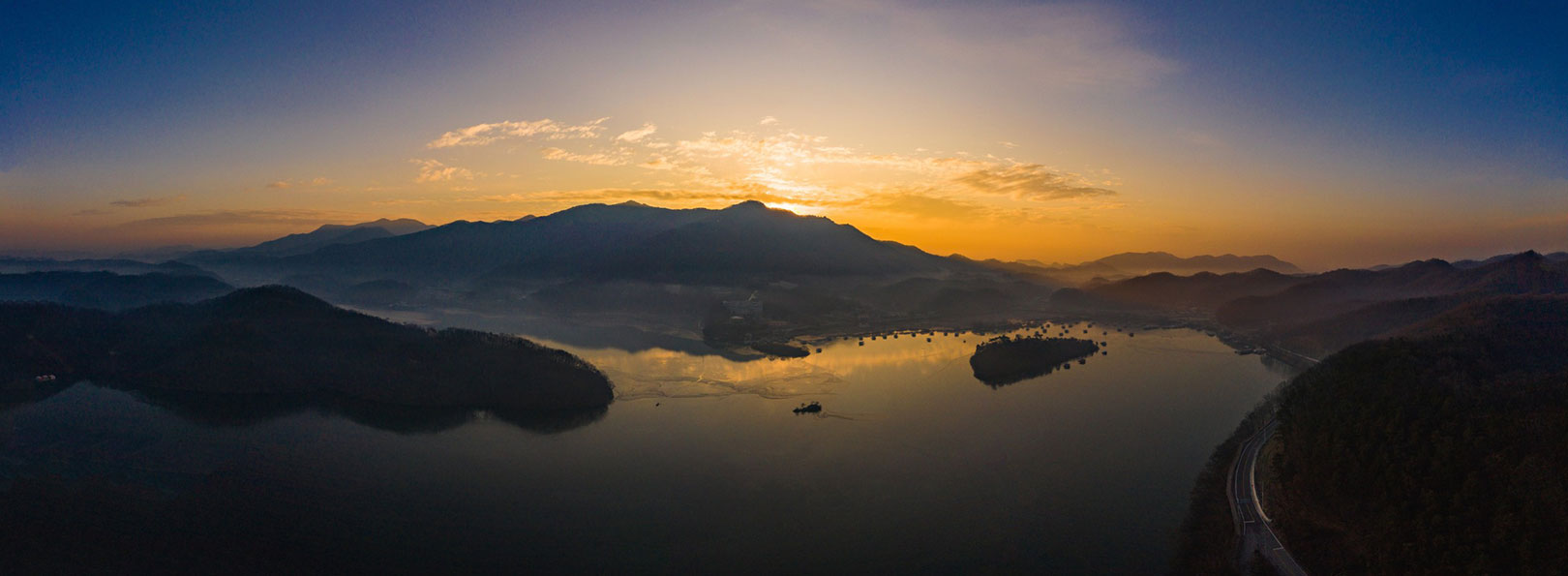 초평저수지 사진